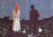 Edvard Munch Alone oil painting